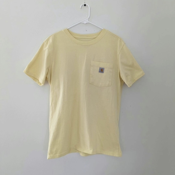 Carhartt Tee Light Yellow - Picture 5 of 6